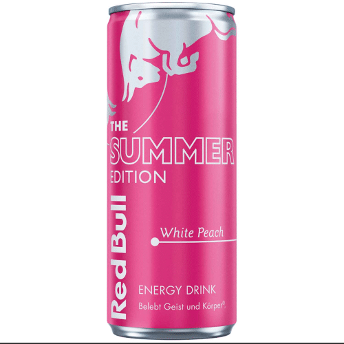 Red Bull white peach