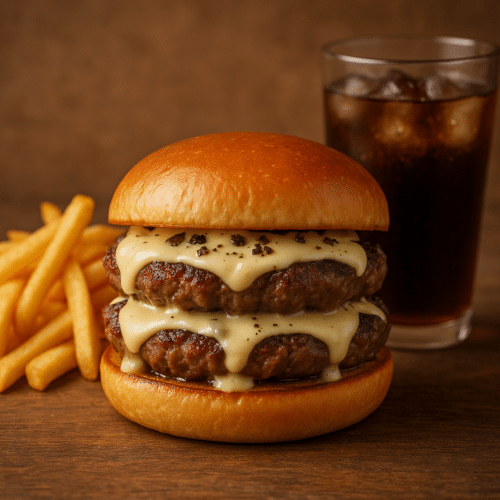 Truffle Burger Menü