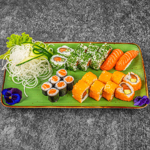 Lachs Menü (24 Stück)