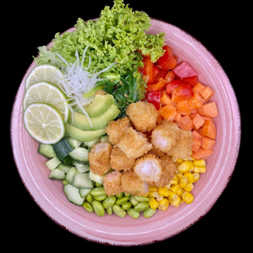 Crispy Ebi Poke Bowl