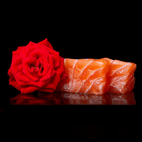 Sashimi Sake (8 Stück)