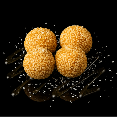 Sesambällchen (4 Stück)