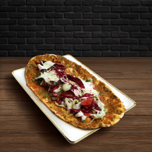 Lahmacun ohne Dönerfleisch