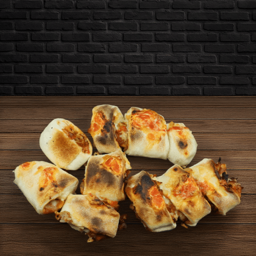Pizzabrötchen mit Dönerfleisch