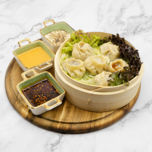 Frittiertes Rind Momo