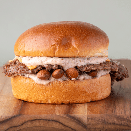 Mandelkern Cheeseburger