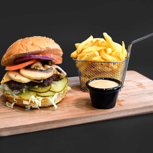 Cheeseburger Royal Menü