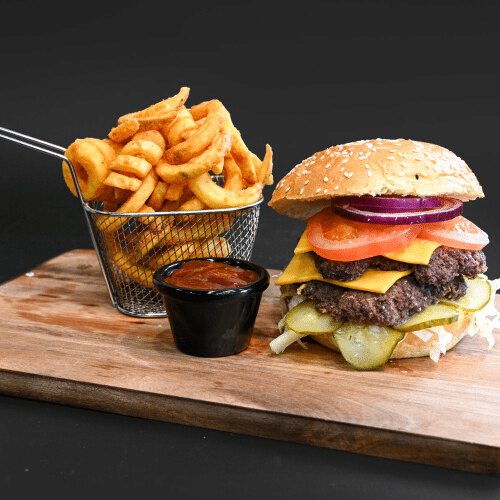 Double Cheeseburger Royal Menü
