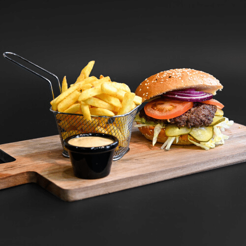 Hamburger Royal Menü