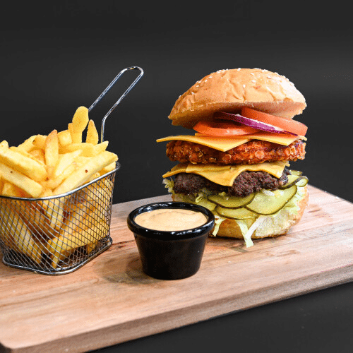 Mr. Zapata Burger Special Menü