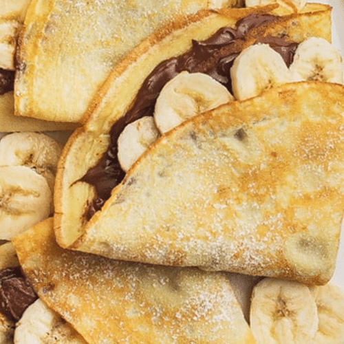 Crepe mit Nutella und Banane