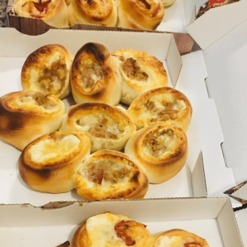 Pizza Panini mit Dönerfleisch