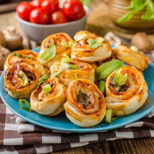 Pizza Panini mit Salami