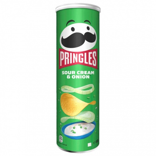Pringles Sour Cream & Onion Chips 165g