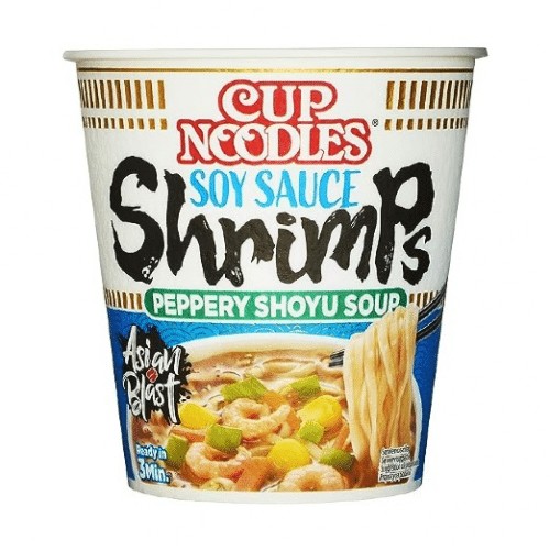 Nissin Cup Noodles Soy Sauce Shrimps 63 g
