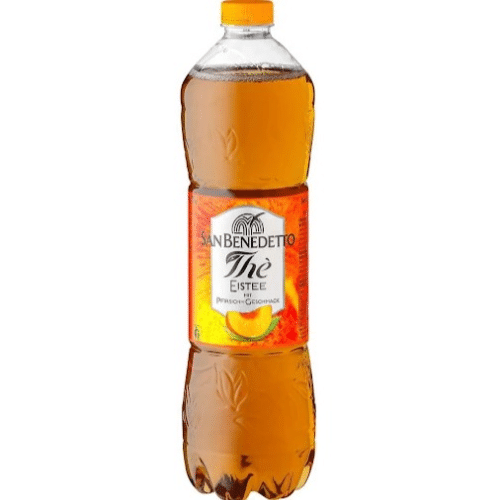 San Benedetto The Eistee mit Pfirsich Geschmack Einweg 1,5 Liter