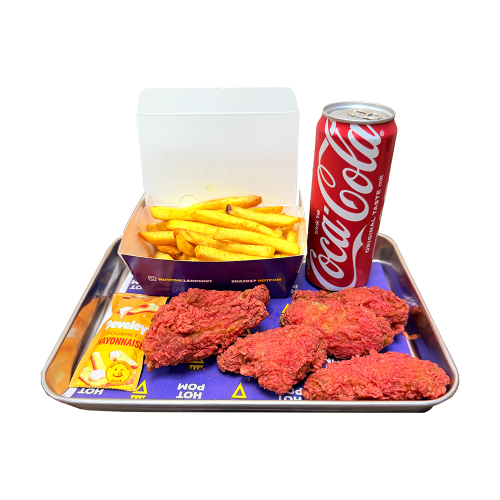 6 Hot wings menü 1