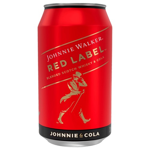 Johnnie Walker Whisky Cola Dose 0.25l (EINWEG)