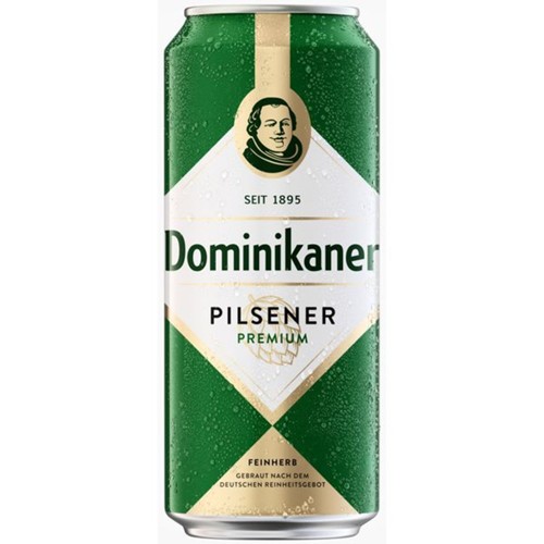 Dominikaner Pilsener Premium 0.5l (EINWEG)