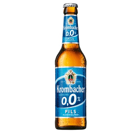 Krombacher 0.0% Pils 0.33l (MEHRWEG)