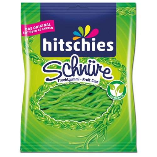 Hitschies Apfel Schnüre 125g