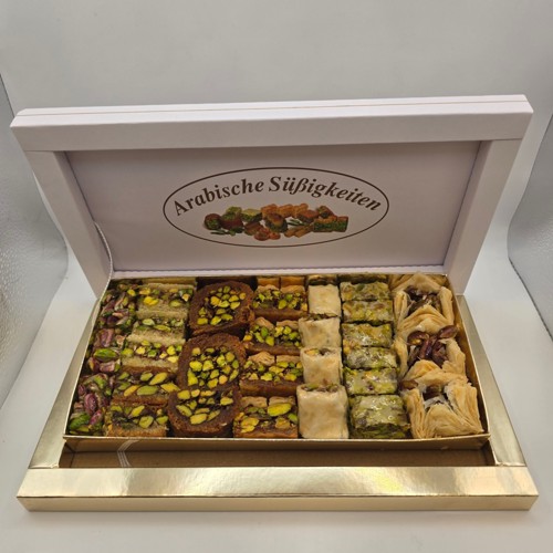 Mittlere Geschenkbox Pistazien 500g