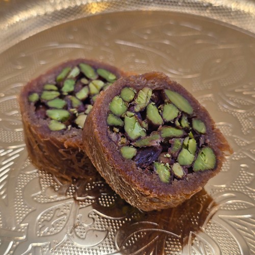 Pistazienrolle 1 Stück