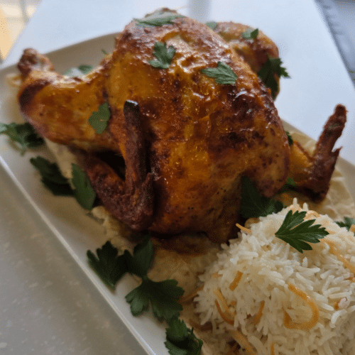 Ganzes Hähnchen