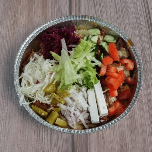Drehspießteller 2.0 überbacken Kapsalon groß