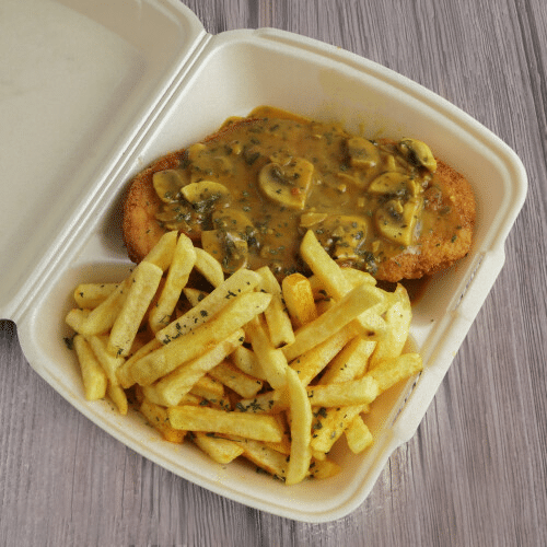 Jägerschnitzel
