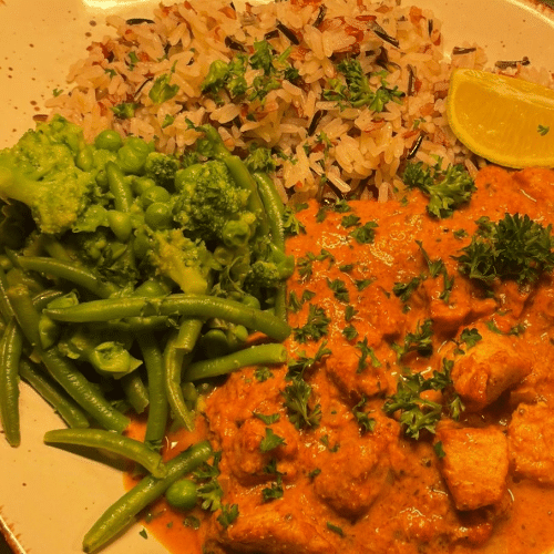 Butter-Chicken Indian Style