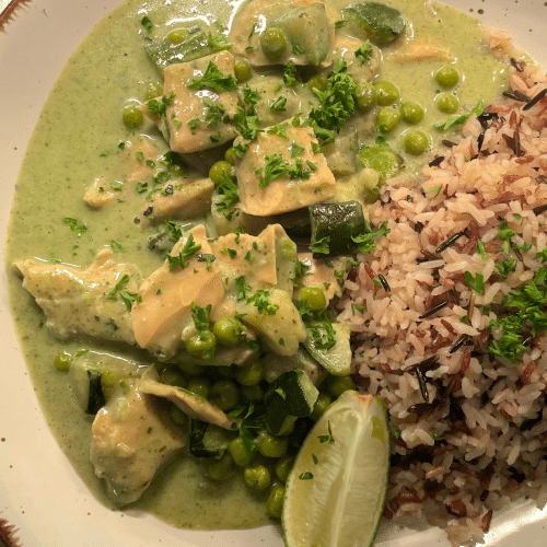 Green Curry (vegan)