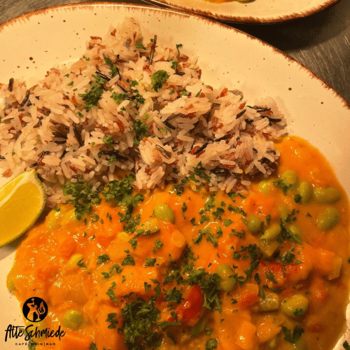 Süßkartoffel-Curry (vegetarisch)