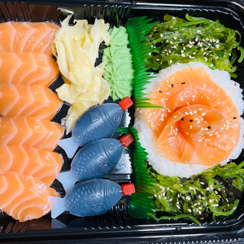 Sashimi Lachs (12 Stück)