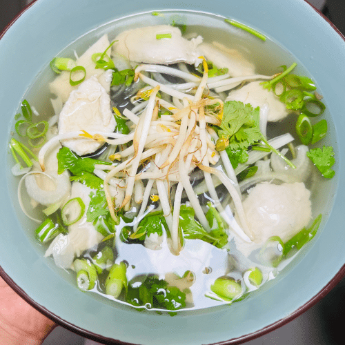 Súp Miến-Glasnudelsuppe - Hühnerfleisch