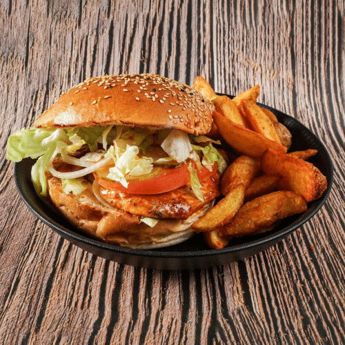 Sweet Chicken Burger-Menü