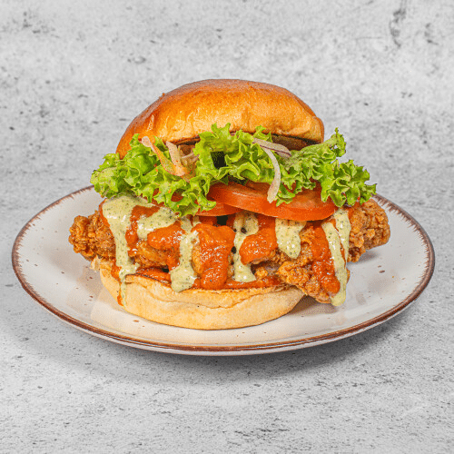 Butter Chicken Burger