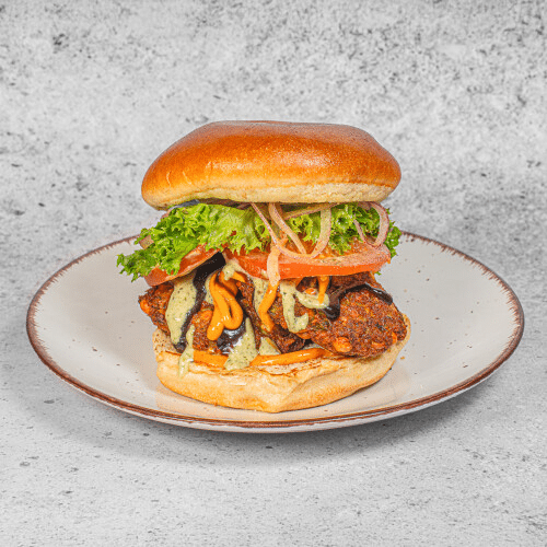 Crispy Linsen Burger