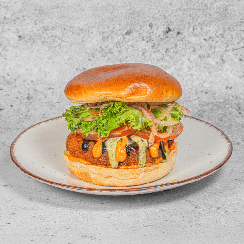 Kartoffel Tikka Burger