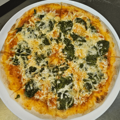 Pizza Spinat