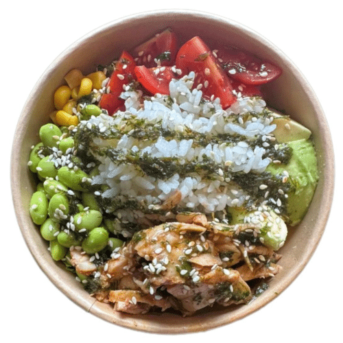 Bowl mit Hähnchen