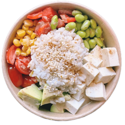 Bowl mit Tofu (Vegetarisch)
