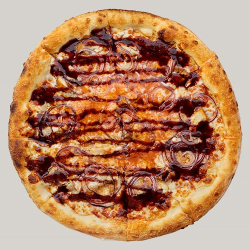Pizza BBQ-Hähnchen