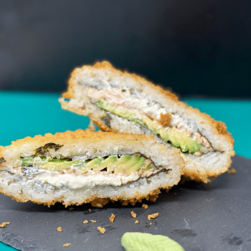 Sushi-Sandwich Crunch mit Lachs