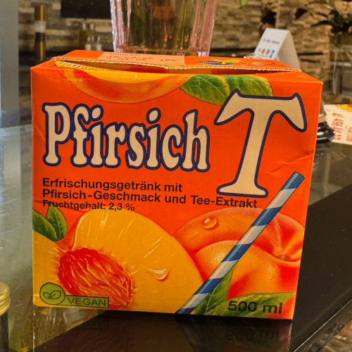 Pfirsich Tee 0,5l