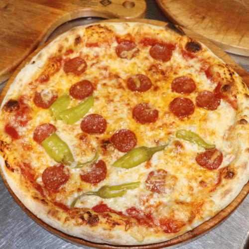 Pizza Diavola (scharf)