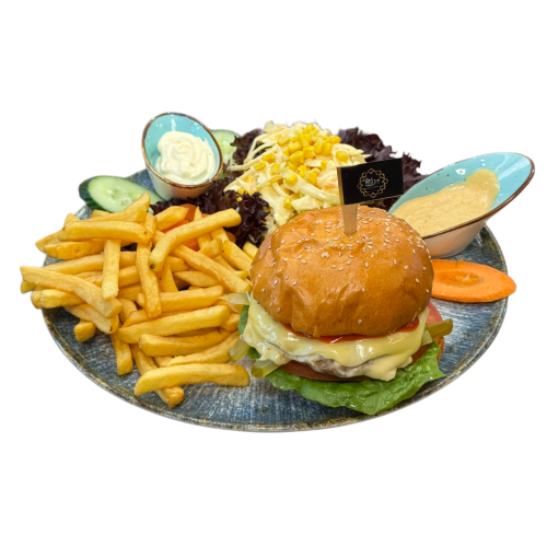 Lamm Burger Menü