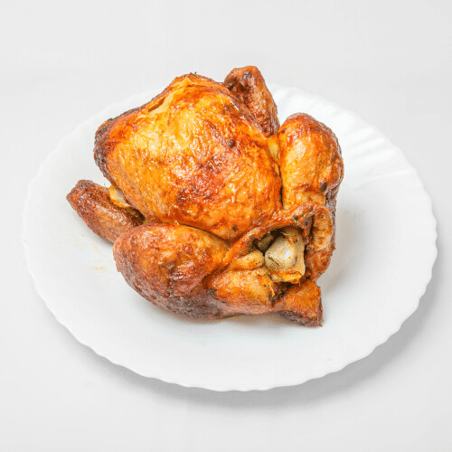 Ganzes Grill Hähnchen