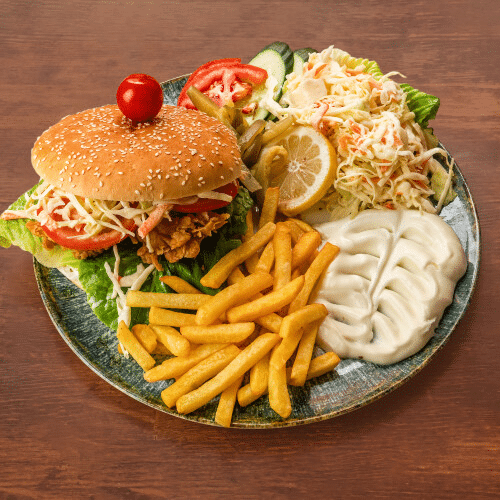 Crispy Chicken-Burger