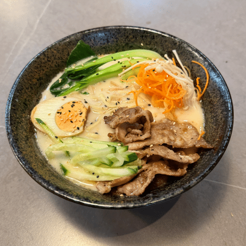Tonkotsu-Nudelsuppe